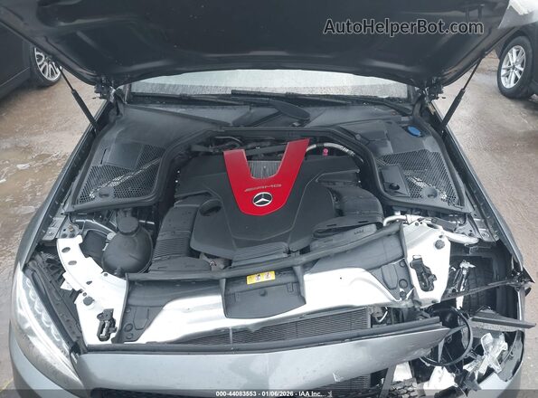 WDDWJ6EB2JF669945 2018 MERCEDES-BENZ AMG C 43 Серый Вид сзади