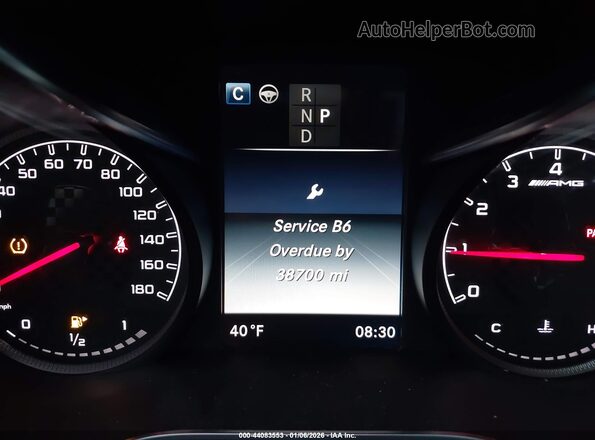 WDDWJ6EB2JF669945 2018 MERCEDES-BENZ AMG C 43 Серый 