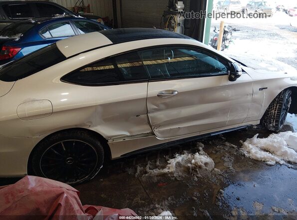 WDDWJ6EB6KF848099 2019 MERCEDES-BENZ AMG C 43 White წინა ხედი
