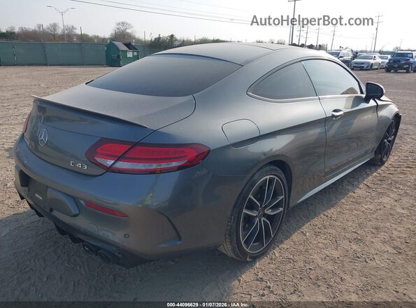 WDDWJ6EB8KF920422 2019 MERCEDES-BENZ AMG C 43 Серый Задняя правая четверть