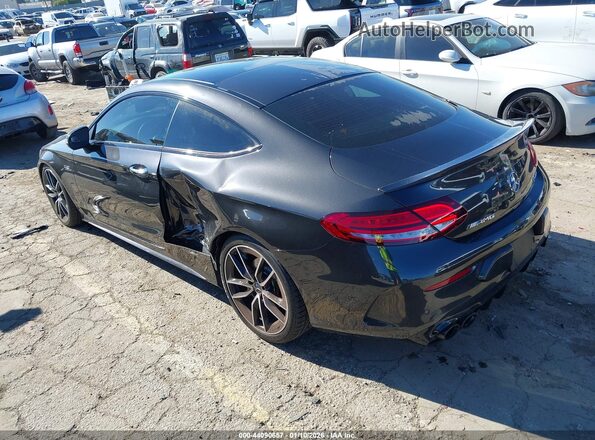 WDDWJ6EBXKF882885 2019 MERCEDES-BENZ AMG C 43 Черный Задняя левая четверть