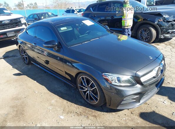 WDDWJ6EBXKF882885 2019 MERCEDES-BENZ AMG C 43 Черный Передняя правая четверть