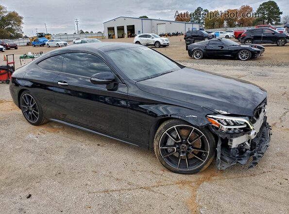 WDDWJ8DB8KF844682 2019 MERCEDES-BENZ C Черный Передняя правая четверть