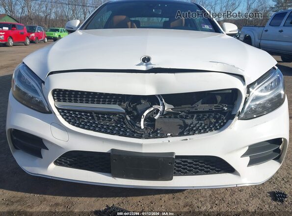 WDDWJ8EB3LF960968 2020 MERCEDES-BENZ C-CLASS Белый Вид спереди