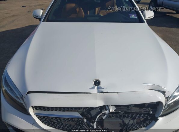 WDDWJ8EB3LF960968 2020 MERCEDES-BENZ C-CLASS Белый Вид сзади