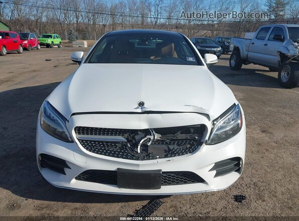 WDDWJ8EB3LF960968 2020 MERCEDES-BENZ C-CLASS Белый Вид щитка приборов