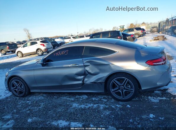WDDWJ8EB4KF775052 2019 MERCEDES-BENZ C-CLASS Серый Панорамный вид салона 360°