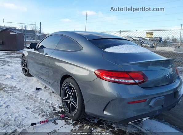 WDDWJ8EB5KF832116 2019 MERCEDES-BENZ C-CLASS Серый Задняя левая четверть
