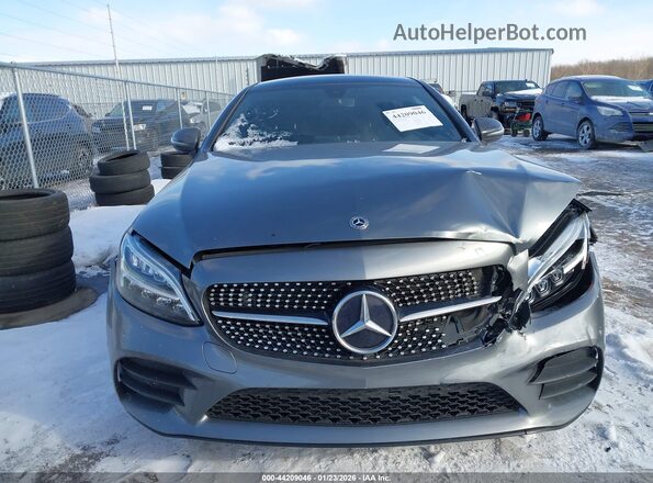 WDDWJ8EB5KF832116 2019 MERCEDES-BENZ C-CLASS Серый Вид щитка приборов