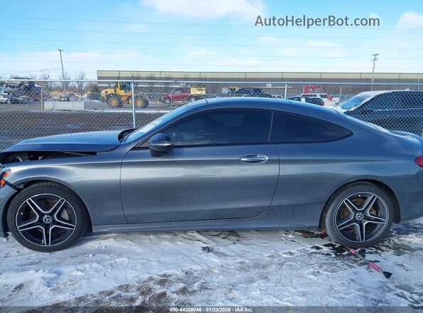 WDDWJ8EB5KF832116 2019 MERCEDES-BENZ C-CLASS Серый Панорамный вид салона 360°
