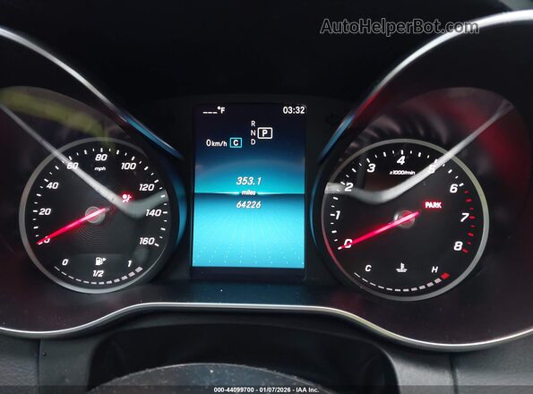 WDDWJ8EBXKF821659 2019 MERCEDES-BENZ C-CLASS Черный Вид задних сидений