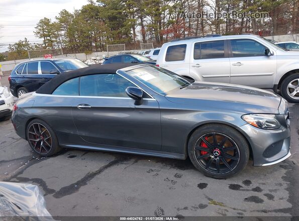 WDDWK6EB0HF544854 2017 MERCEDES-BENZ AMG C 43 Серый Вид задней части салона