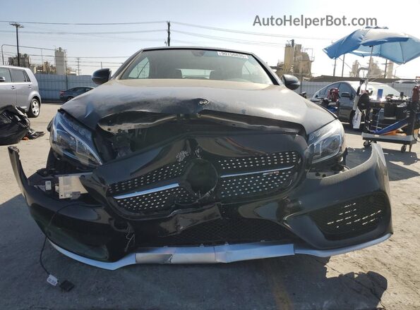 WDDWK6EBXJF748972 2018 MERCEDES-BENZ C Черный Вид спереди