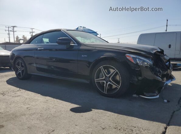 WDDWK6EBXJF748972 2018 MERCEDES-BENZ C Черный Передняя правая четверть