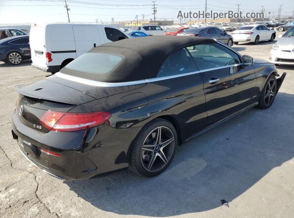 WDDWK6EBXJF748972 2018 MERCEDES-BENZ C Черный Задняя правая четверть