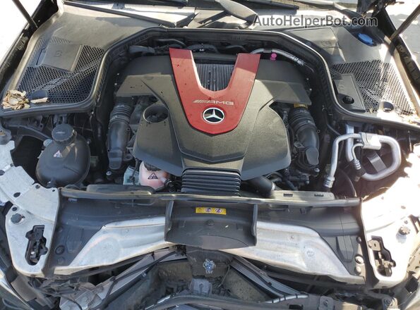 WDDWK6EBXJF748972 2018 MERCEDES-BENZ C Черный Вид задней части салона
