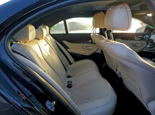 WDDZF4JB1HA021724 2017 MERCEDES-BENZ E Черный Вид задних сидений