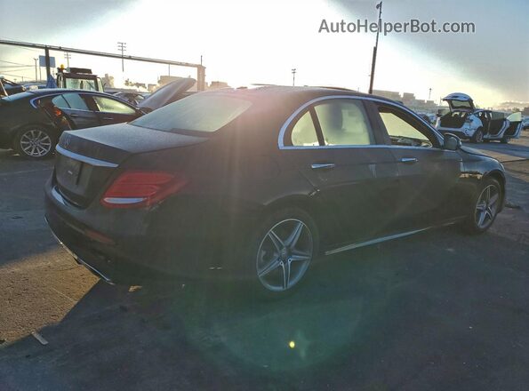 WDDZF4JB1HA021724 2017 MERCEDES-BENZ E Черный Задняя правая четверть