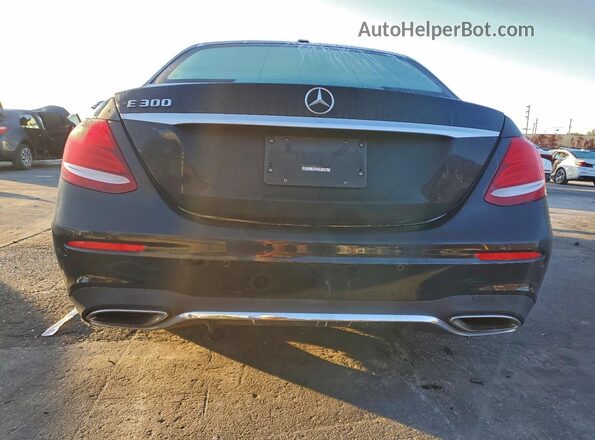 WDDZF4JB1HA021724 2017 MERCEDES-BENZ E Черный Вид сзади