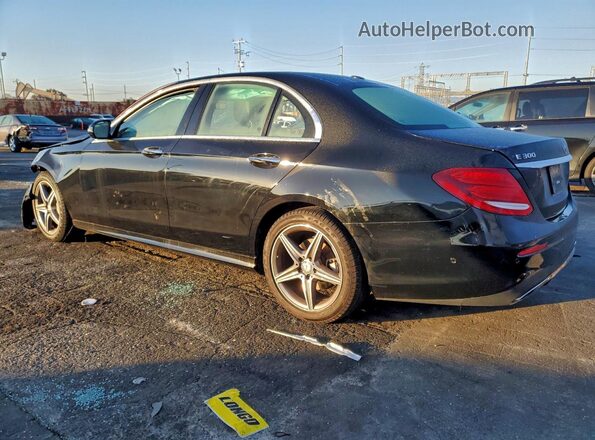 WDDZF4JB1HA021724 2017 MERCEDES-BENZ E Черный Задняя левая четверть