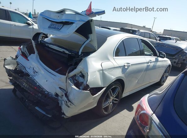 WDDZF4JB1HA118549 2017 MERCEDES-BENZ E-CLASS White Trasero derecho
