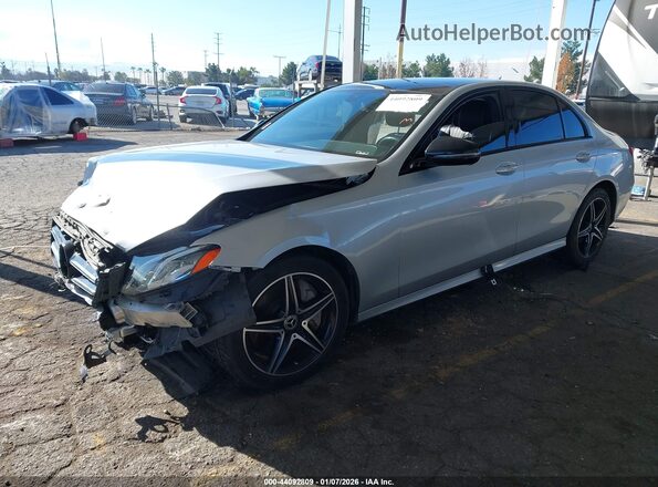 WDDZF4JB1KA567978 2019 MERCEDES-BENZ E-CLASS Серебряный Передняя левая четверть