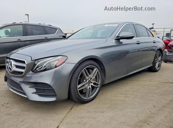 WDDZF4JB1KA682970 2019 MERCEDES-BENZ E Серый Передняя левая четверть