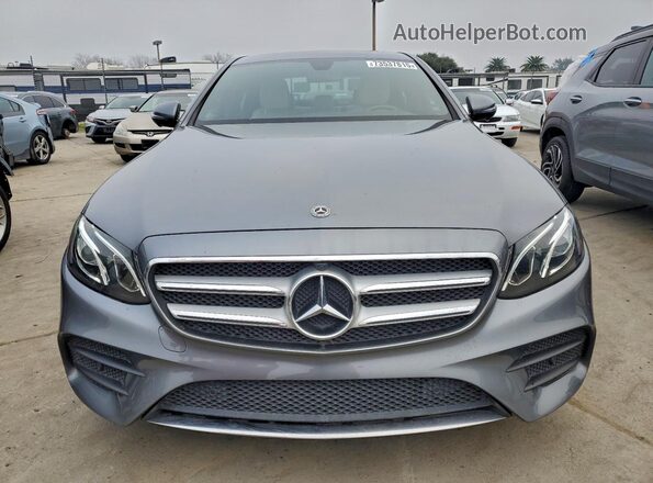 WDDZF4JB1KA682970 2019 MERCEDES-BENZ E Серый Вид спереди