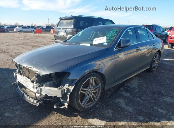 WDDZF4JB4JA320372 2018 MERCEDES-BENZ E-CLASS Серый Передняя левая четверть