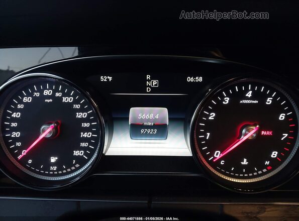 WDDZF4JB6KA603471 2019 MERCEDES-BENZ E-CLASS Серый Вид задних сидений