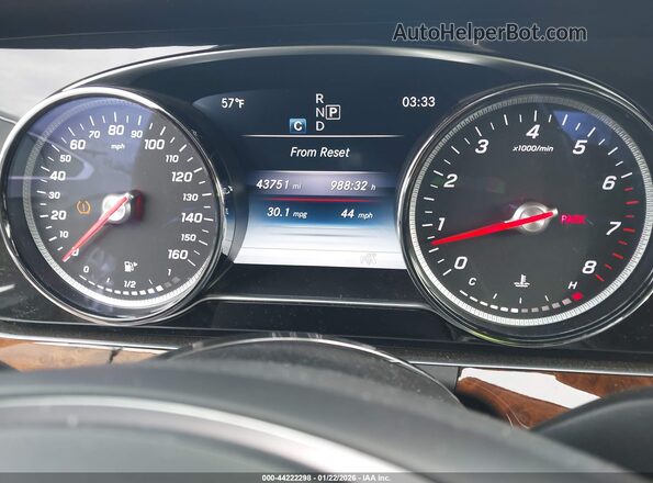 WDDZF4JB8HA260915 2017 MERCEDES-BENZ E-CLASS Черный Вид задних сидений