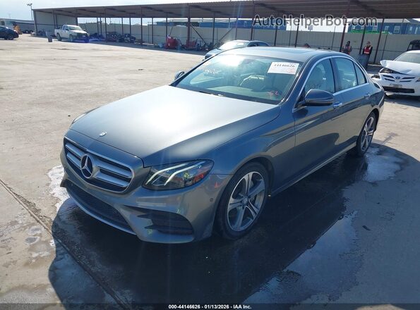 WDDZF4JB9HA152867 2017 MERCEDES-BENZ E-CLASS Gray Przód lewy