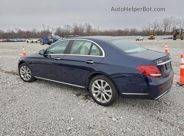 WDDZF4KB2KA646722 2019 MERCEDES-BENZ E Синий Задняя левая четверть