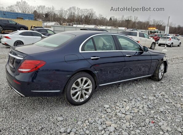 WDDZF4KB2KA646722 2019 MERCEDES-BENZ E Синий Задняя правая четверть