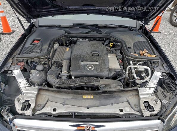 WDDZF4KB2KA646722 2019 MERCEDES-BENZ E Синий Вид задней части салона