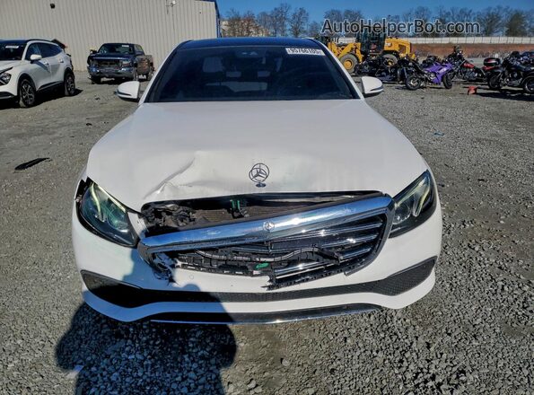 WDDZF4KB5HA077910 2017 MERCEDES-BENZ E Белый Вид спереди