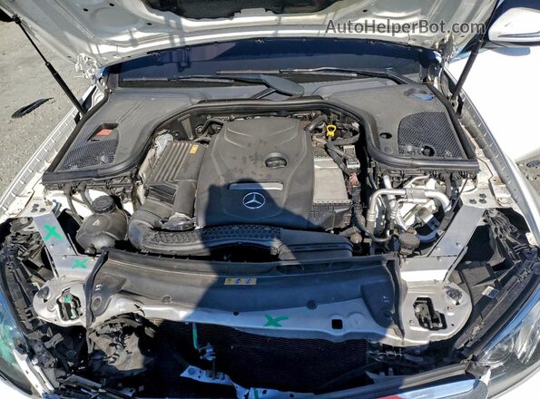 WDDZF4KB5HA077910 2017 MERCEDES-BENZ E Белый Вид задней части салона