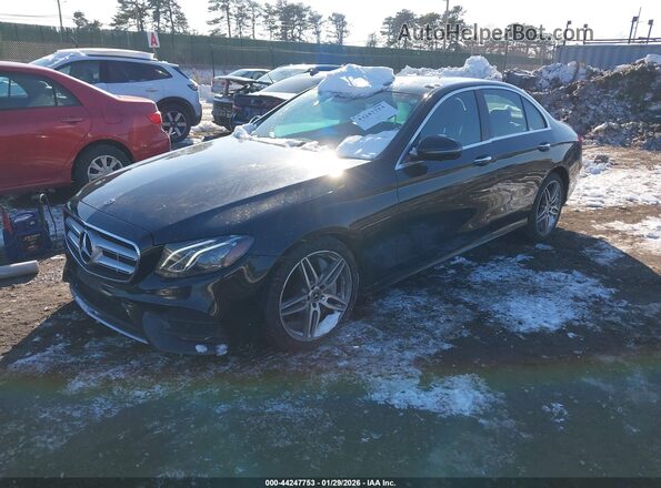 WDDZF4KB7KA596481 2019 MERCEDES-BENZ E-CLASS Black Front left