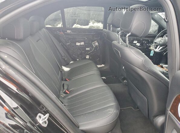WDDZF4KB7KA637661 2019 MERCEDES-BENZ E Черный Вид задних сидений