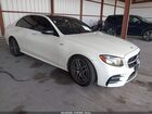 2019 Mercedes-benz Amg E 53 4matic Белый vin: WDDZF6BB6KA604386