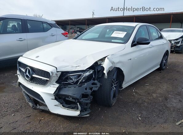 WDDZF6EB6JA487483 2018 MERCEDES-BENZ AMG E 43 Белый Передняя левая четверть