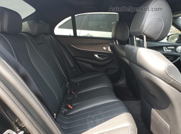 WDDZF8EB1LA732947 2020 MERCEDES-BENZ E Black Vista de los asientos traseros