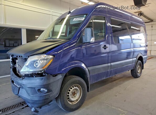 WDZFE7CD0JP632962 2018 MERCEDES-BENZ SPRINTER Blue Przód lewy