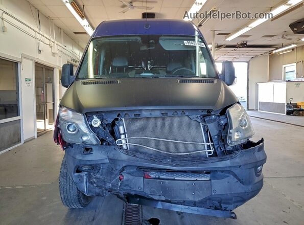 WDZFE7CD0JP632962 2018 MERCEDES-BENZ SPRINTER Blue Widok z przodu