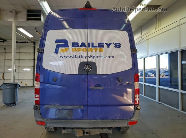 WDZFE7CD0JP632962 2018 MERCEDES-BENZ SPRINTER Blue Widok z tyłu