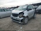2016 Smart Fortwo Pure Серебряный vin: WMEFJ5DA0GK076468