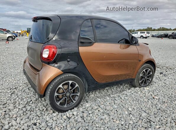WMEFJ5DA4GK067613 2016 SMART FORTWO Коричневый Задняя правая четверть
