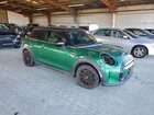 2022 Mini Cooper Se Зеленый vin: WMW13DJ02N2S08097