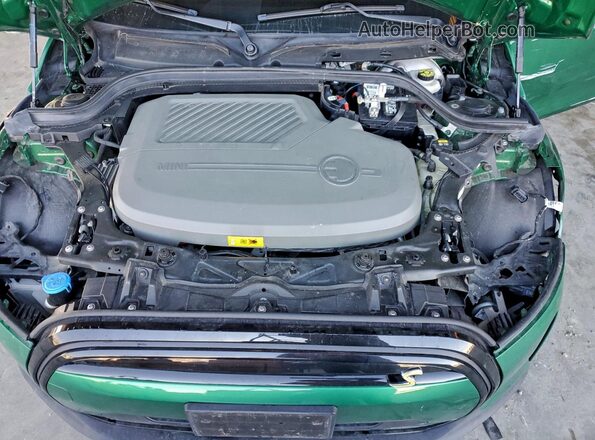 WMW13DJ02N2S08097 2022 MINI COOPER Зеленый Вид задней части салона