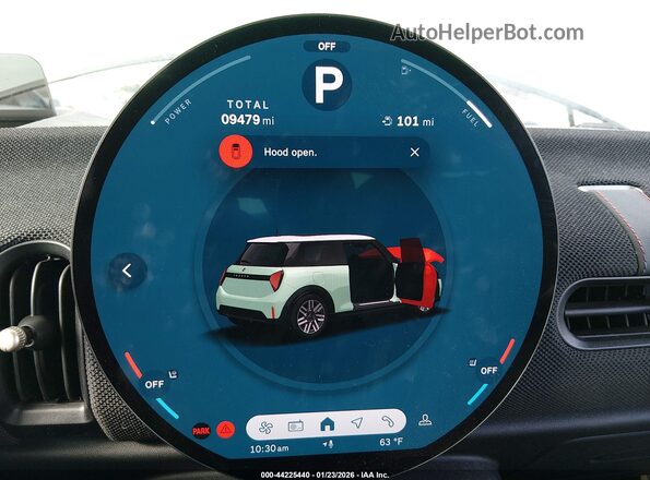 WMW13GD02S2W56770 2025 MINI HARDTOP Light Blue Вид задних сидений